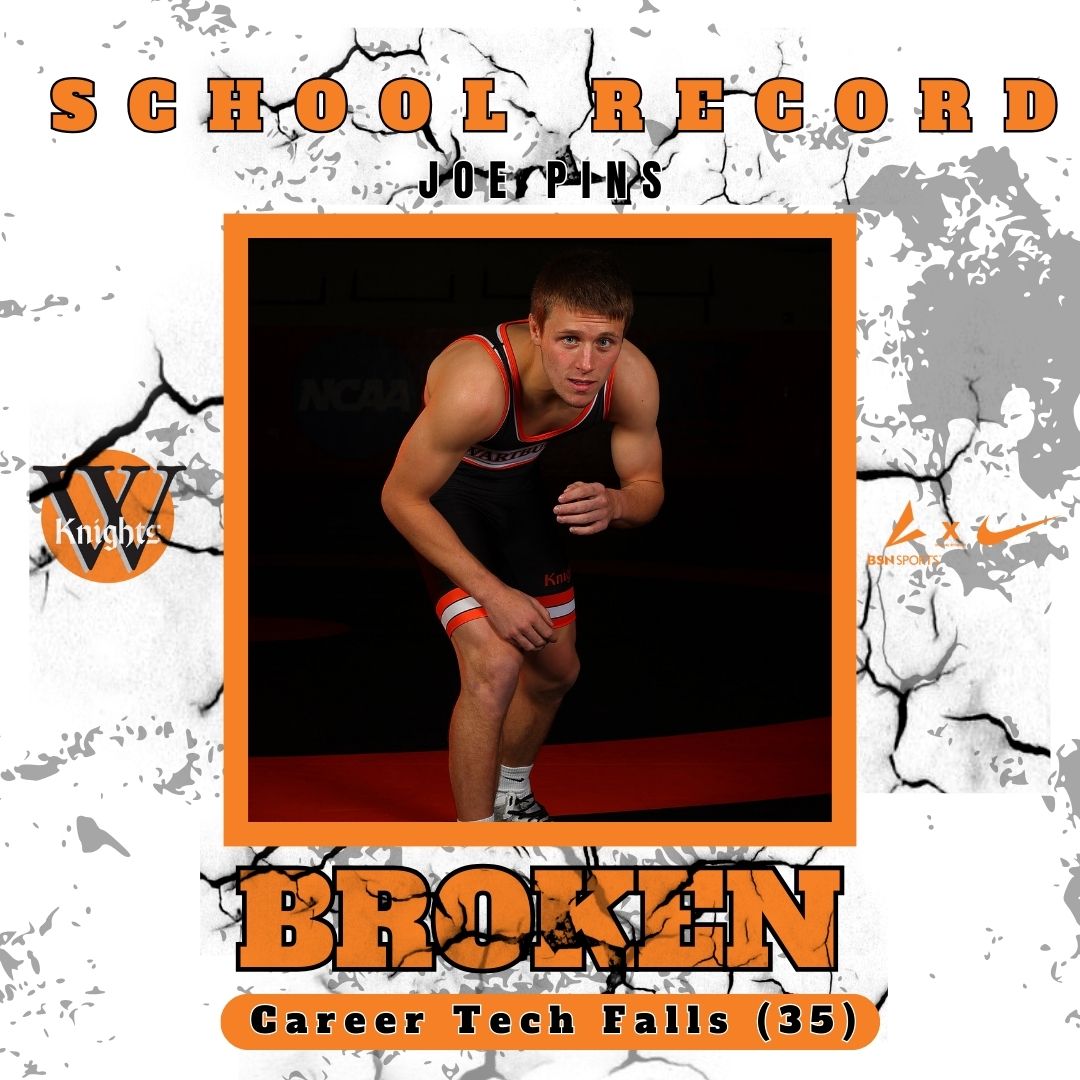 133: #3 Joe Pins (WB) win by 21-5 tech fall vs. Wyatt Kaczrowski (AU). WB leads 8-0

Joe Pins becomes the career leader in tech falls with 35 to date! 🔥 He breaks the old record of 34 set by Cross Cannone.