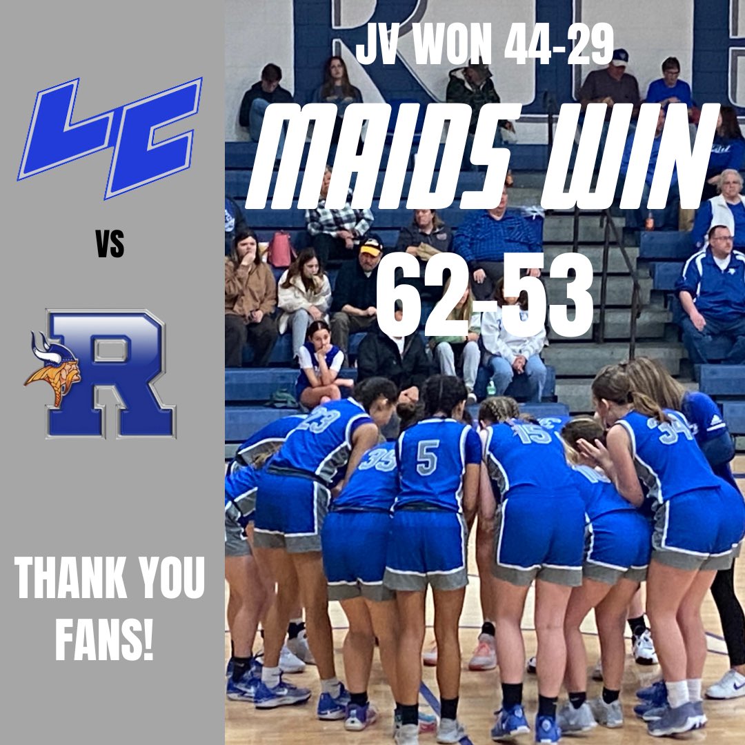 🩶Both Maids teams pulled off tough wins today. Way to go girls!🩶