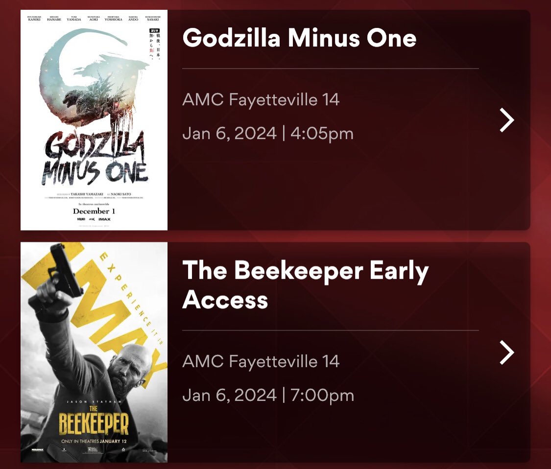 #nw #GodzillaMinusOne #Beekeeper
6th viewing of Godzilla Minus One