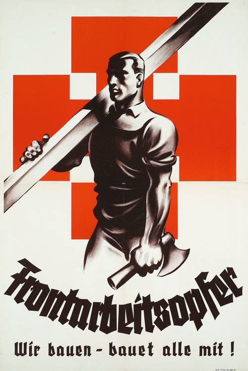 Kaska52's tweet photo. @FrankishBaron Despite Dolfuss being a meme I actually think Fatherland Front’s propaganda was quite nice https://t.co/N4jE5pzBqu