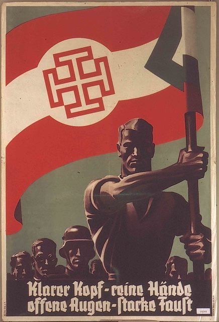 Kaska52's tweet photo. @FrankishBaron Despite Dolfuss being a meme I actually think Fatherland Front’s propaganda was quite nice https://t.co/N4jE5pzBqu