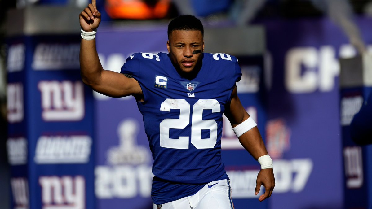 AbdulCarterMVP's tweet photo. If this is it,
Thank You Sterling Shepard and Saquon Barkley for what you’ve done for the New York Giants. https://t.co/LcW6Z28r9j