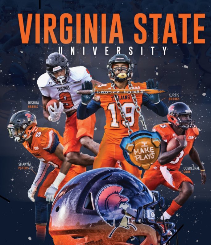 #AGTG Blessed to recive an offer from Virginia State University @HenryFrazier3rd @CoachPearce_VSU