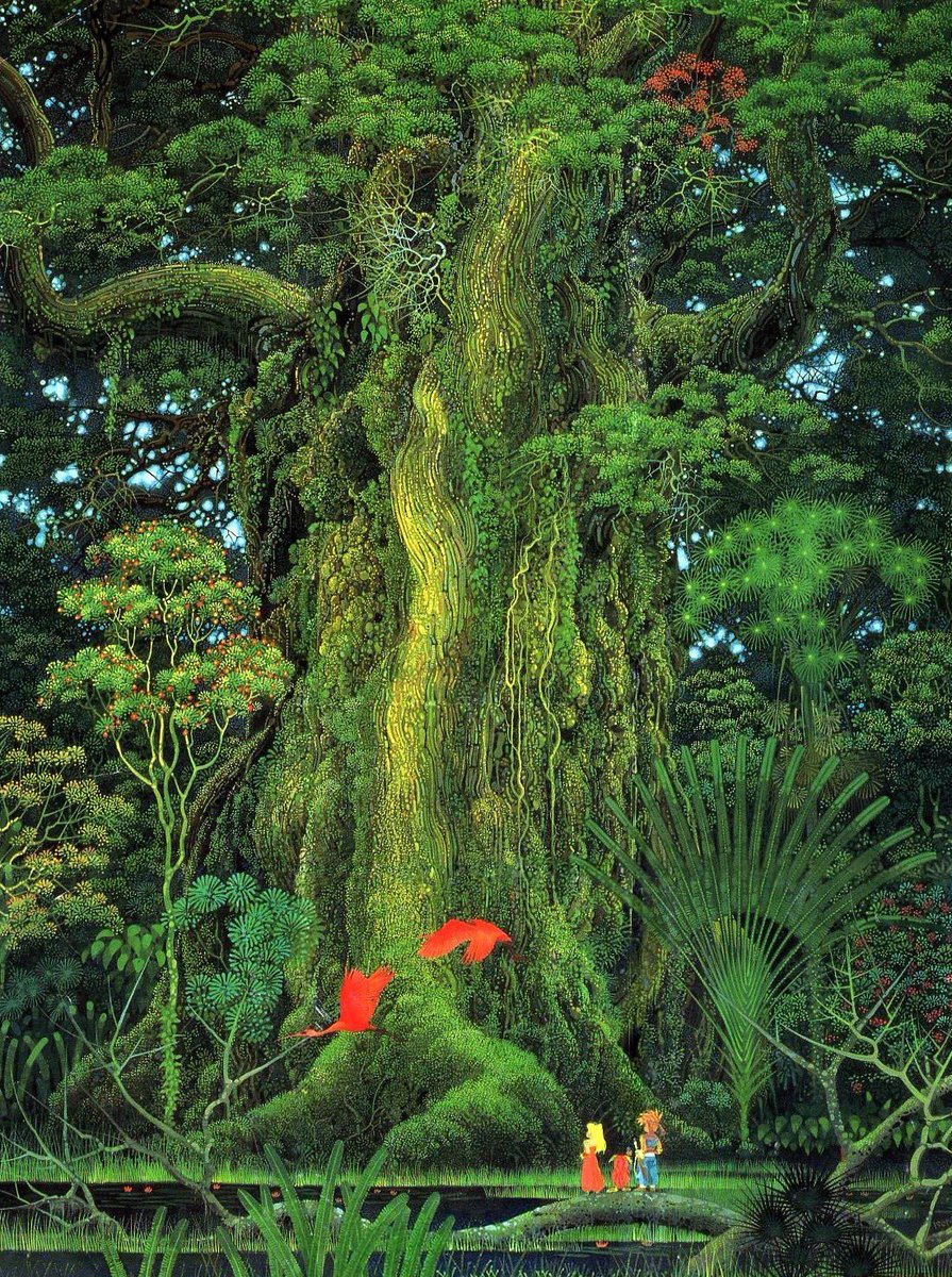 Illustration by Japanese artist Hirō Isono