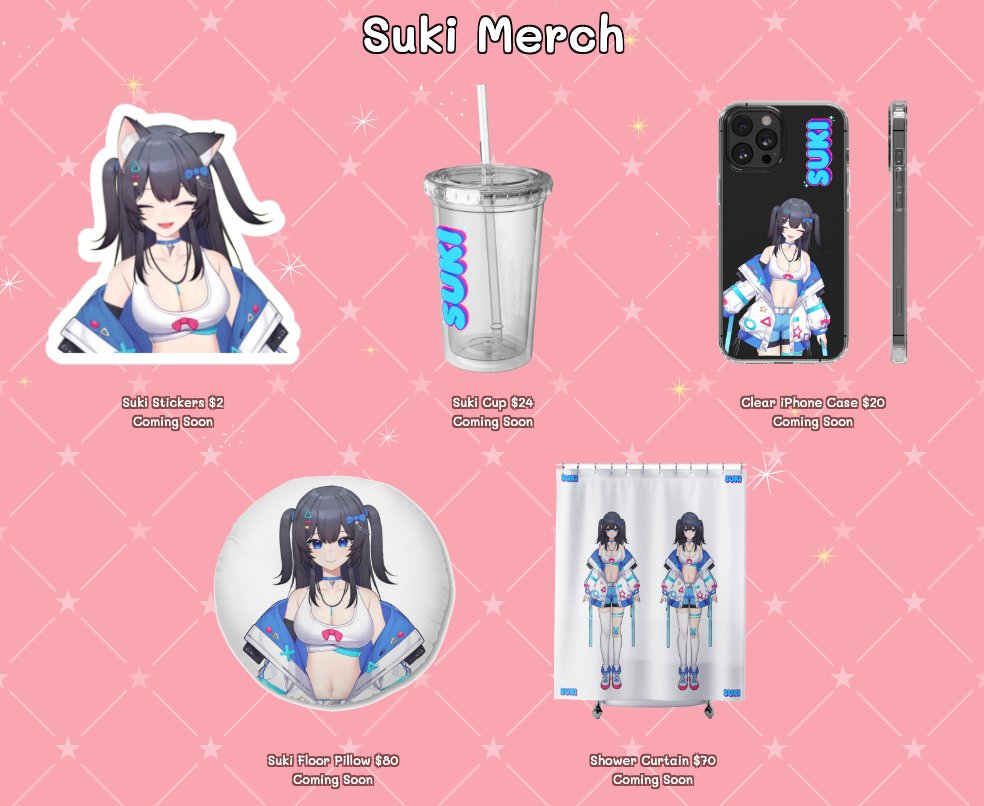 Suki_Show's tweet photo. $SUKI MERCH COMING SOON 🌸

You will soon be able to find me everywhere 

https://t.co/TyVbLaVfWK https://t.co/4F9pHNnvAF