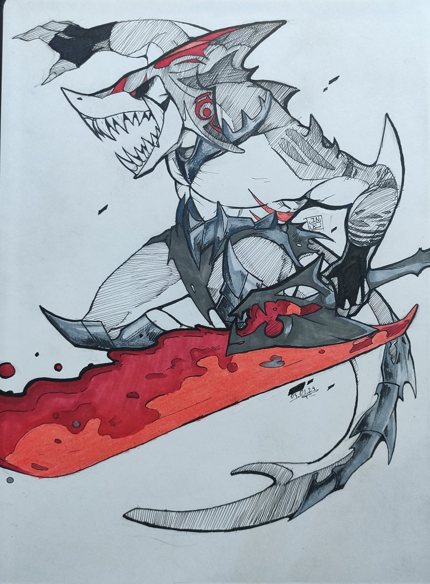 pervy_inek's tweet photo. Using (only some colors are from outside the pack) #prosketchpack from @JazzaStudios I got on christmas
First thing I drew is Black color scheme Abyssal Goblin Mako from game #Brawlhalla
#Brawlhallart #fanart #traditionalart https://t.co/lJUZiPc3jr
