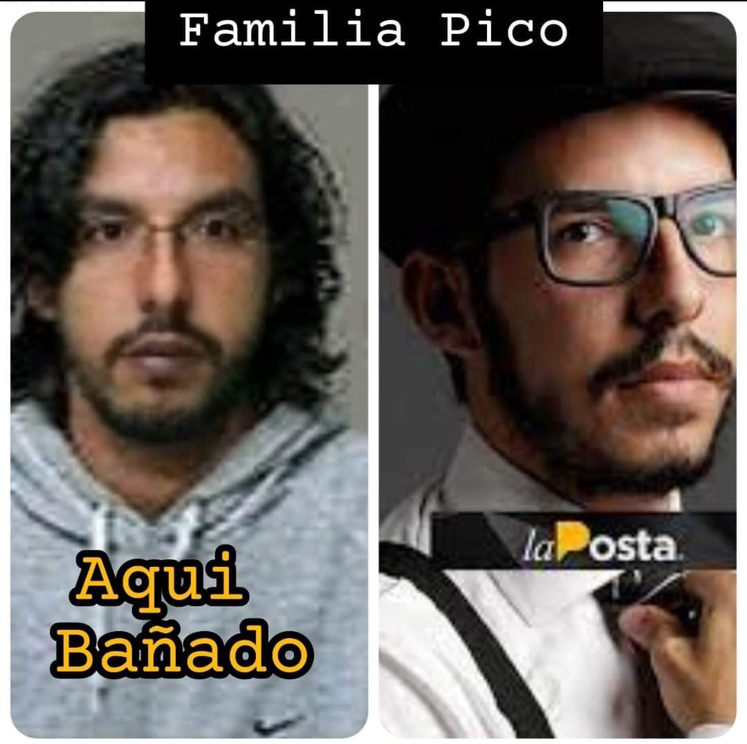 DejemosM's tweet photo. El parecido es único no lo pueden negar, además tienen lazos que los une, pillos y delincuentes. #FamiliaPico https://t.co/y8nPmXKTnf