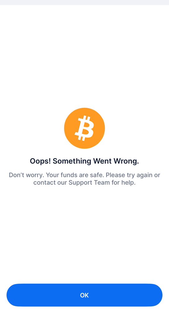 AmeliaBrett7's tweet photo. @blockchain I was unable to send out my bitcoin https://t.co/84Svne7X3o