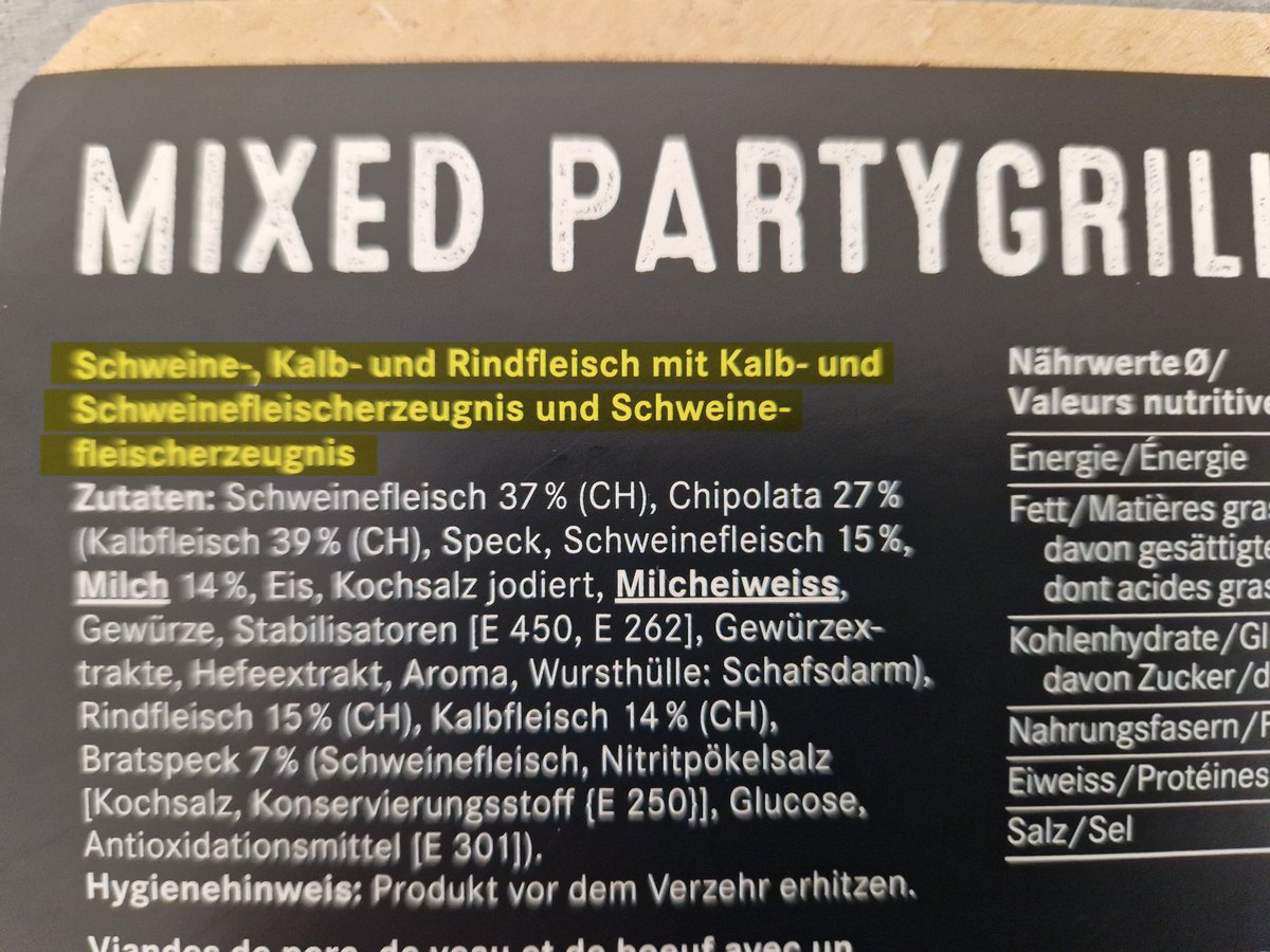 Was ist da nun genau mit was drin und was ist der Unterschied zw. Schweinefleischerzeugnis und Schweine-fleischerzeugnis? 🤪 #kurios #Essen #Food #COOP