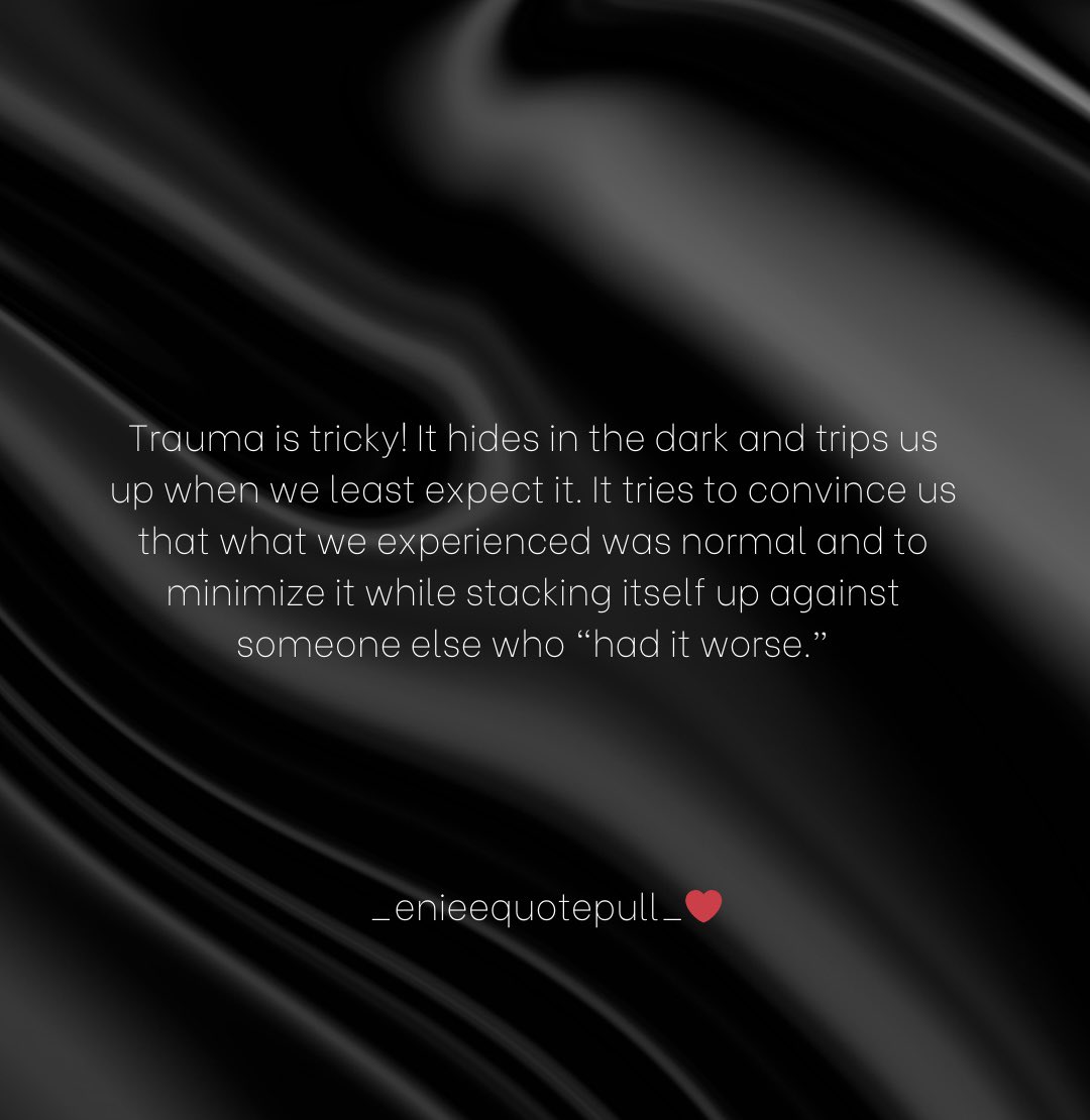 _enny7011's tweet photo. What is trauma like?
#trauma #mummyzee #viral2024 https://t.co/I1h20rYDyu