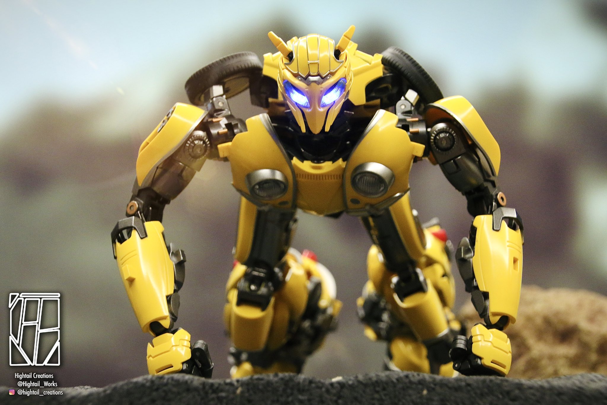 CE-01 KING BEE KNIGHT バンブルビー TF非正規玩具レビュー】 海外の変形玩具 MODEL-LEVEL