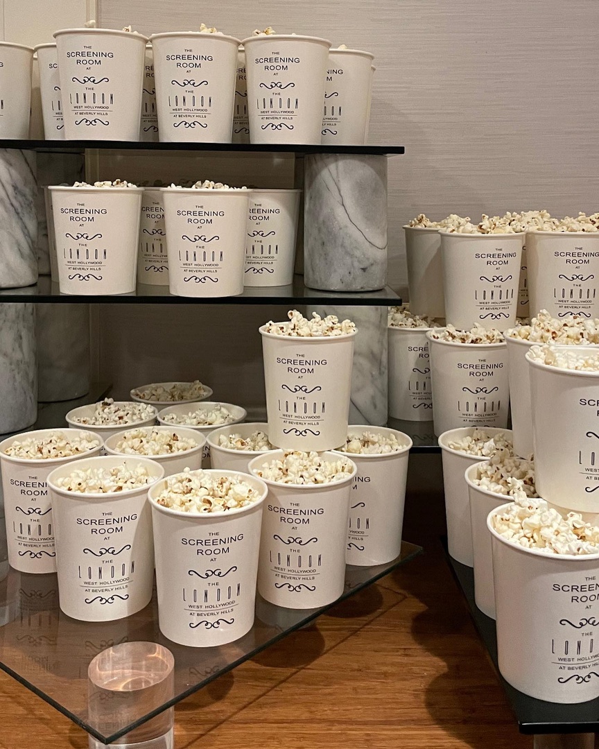 The London WeHo (@thelondonweho) on Twitter photo Step into cinematic luxury at The London West Hollywood's Screening Room, where plush seats, Dolby surround sound, and room for 110 guests create a five-star movie experience. 
And yes, you can enjoy popcorn while you watch 🍿🎬 
📸 thelindsaypeak Step into cinematic luxury at The London West Hollywood's Screening Room, where plush seats, Dolby surround sound, and room for 110 guests create a five-star movie experience. 
And yes, you can enjoy popcorn while you watch 🍿🎬 
📸 thelindsaypeak