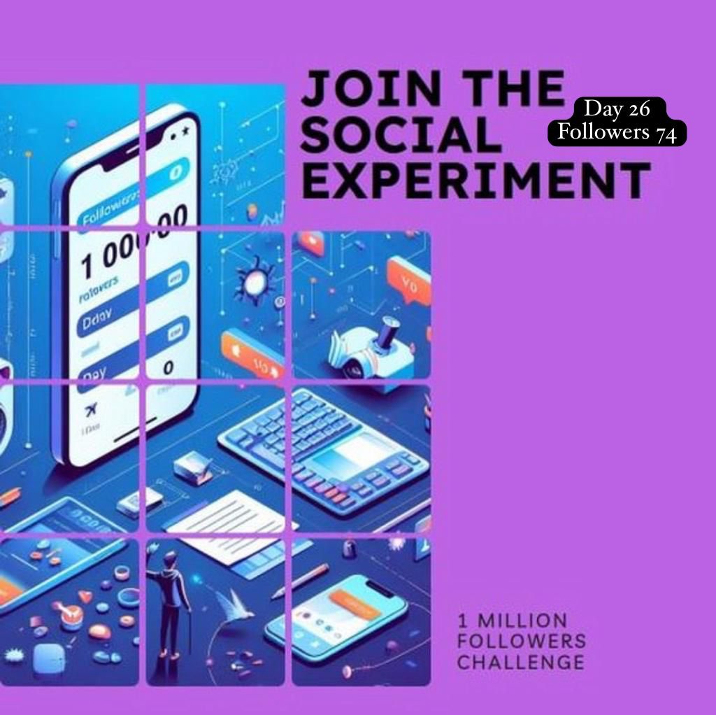 Site_Snap_Doc's tweet photo. we are running a social experiment. How soon can we get this account to 1 million followers. 

Each day we will post the number of days and followers. 

All shares will be appreciated. 

#socialmediaexperiment #challengeaccepted #viralgrowth #followusnow #onemillionfollowers https://t.co/Nt3MGqmo9j