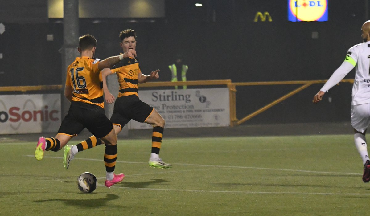 dgxwasp's tweet photo. @alistairroy9 finishes the scoring making it 3-1 for @AlloaAthleticFC in today's @cinchuk league 1 match with @EdinburghCityFC https://t.co/D7izFcviOf