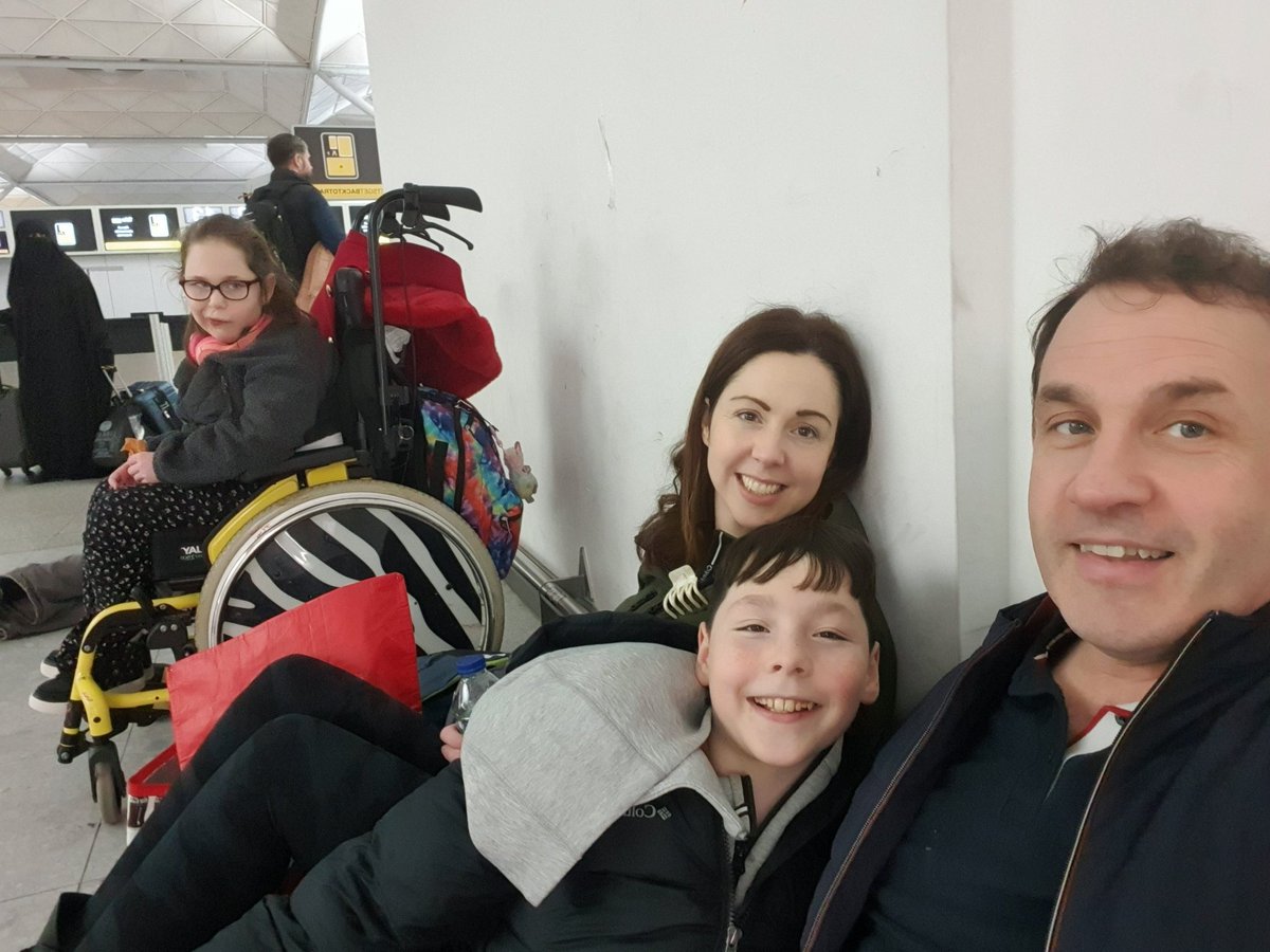 After another week of intensive theorpy for <a href="/ZoeCryanTrust/">Zoe Cryan</a> with the amazing Napa who recently opened in London. I have to acknowledge <a href="/ShannonAirport/">Shannon Airport</a> ,<a href="/Ryanair/">Ryanair</a> <a href="/STN_Airport/">London Stansted Airport</a> and <a href="/TransportUK/">Transport UK</a> who's people made our journey so much easier, hassle free and accessible. ♿️  Thank you.