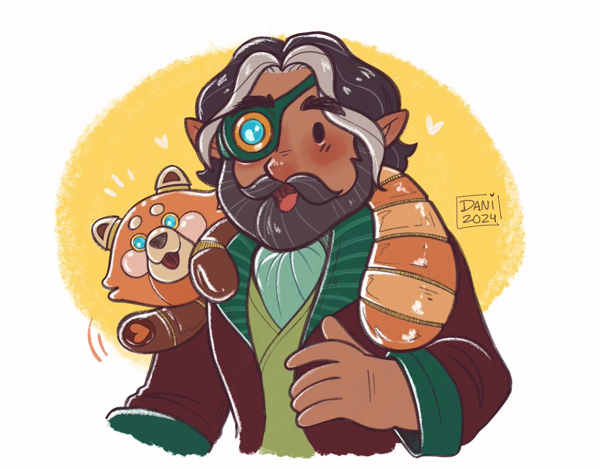 danidoodles8's tweet photo. I’ve been catching up on @desiquestshow , and if y’all aren’t watching too then you’re missing out on @OmarNajam playing the best artificer https://t.co/SbMFjmLIfW