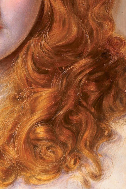 AcademiaAesthe1's tweet photo. Helen of Troy (detail) Frederick Sandys https://t.co/9LcJWDp5JH
