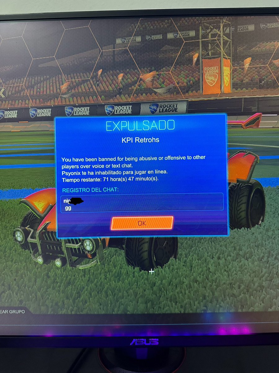 JoseteFN's tweet photo. Por poner gg macho @PsyonixStudios @RLEsports @RocketLeague https://t.co/D8tpIvA8rD