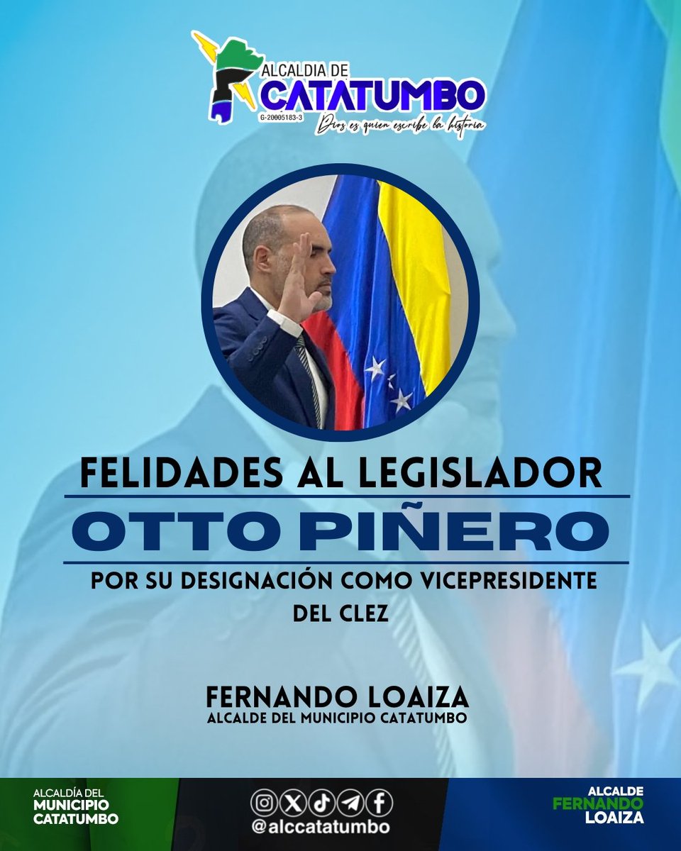 Alcaldía de Catatumbo ⚡ tweet media