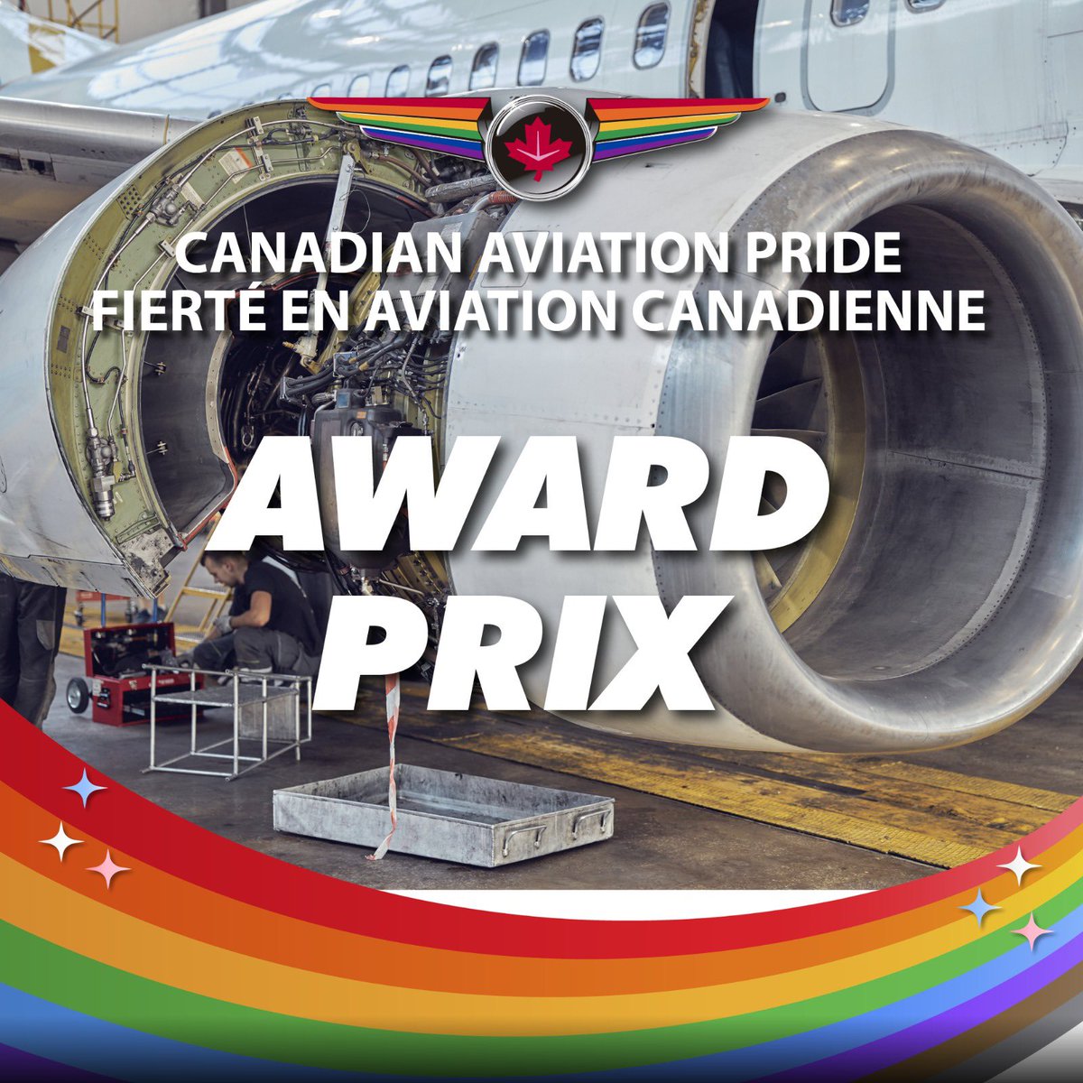 Canadian Aviation Pride is proud to announce our inaugural financial awards.  Please visit our website for more information 

aviationpride.ca/award