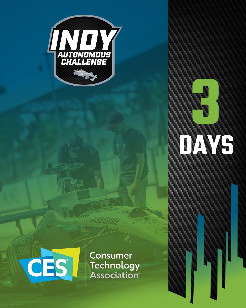 IndyAChallenge's tweet photo. ⏳T-3 to CES 2024!
#CESReady #CES2024 https://t.co/beLhZ8yxO5