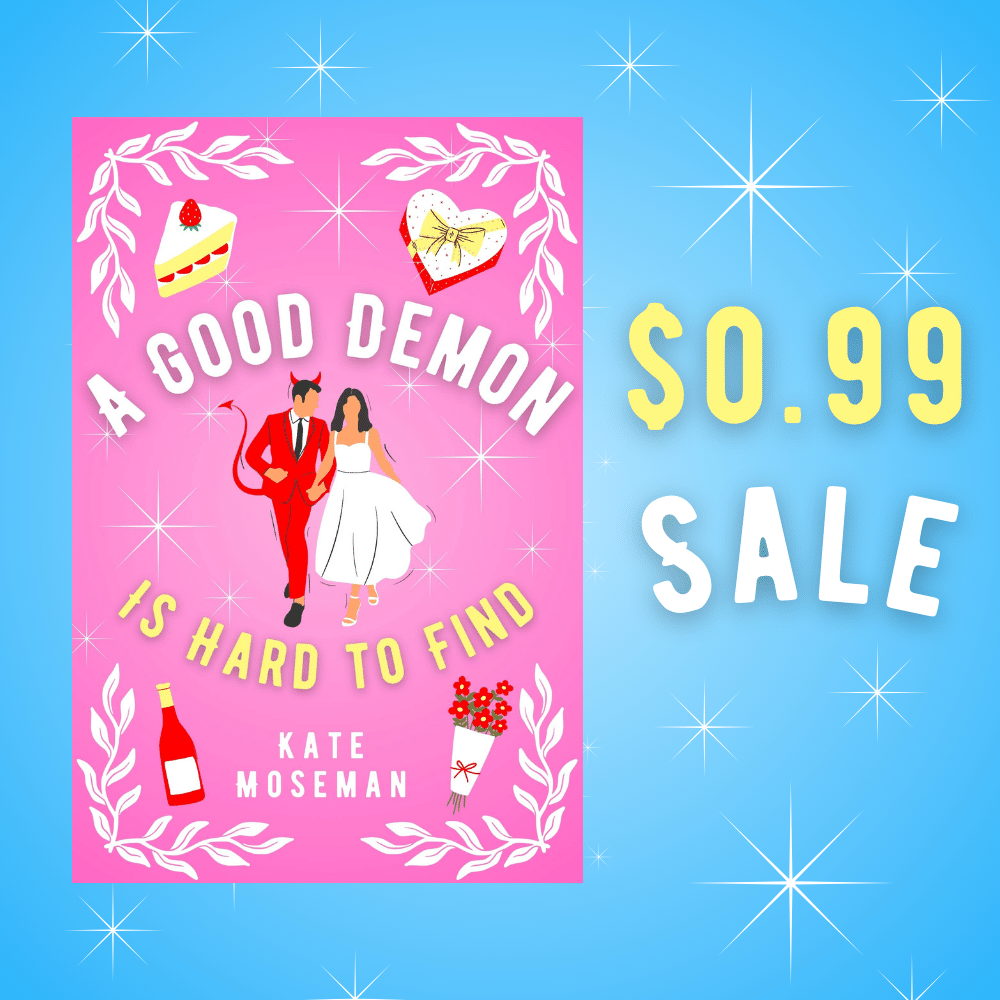 KateMoseman's tweet image. A Good Demon Is Hard to Find has been selected as a @BookBub Featured Deal!  Get it now for just $0.99: bookbub.com/books/a-good-d…

#paranormalromance #cozyfantasy #paranormalwomensfiction #bookbub