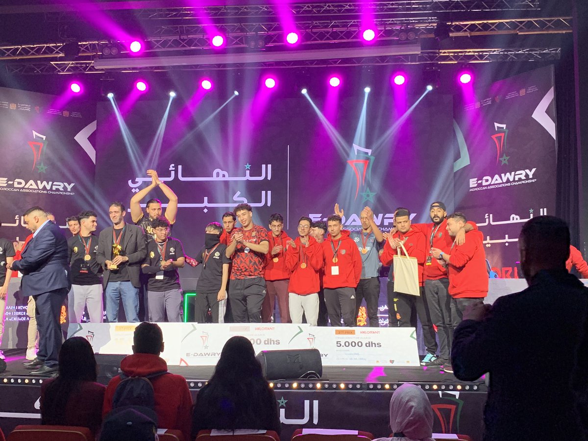 Unforgettable event by <a href="/FRMJEOFFICIEL/">Fédération Royale Marocaine des Jeux Electroniques</a> , there's literally nothing to criticize! Hopefuly this one takes moroccan esports forward❤️