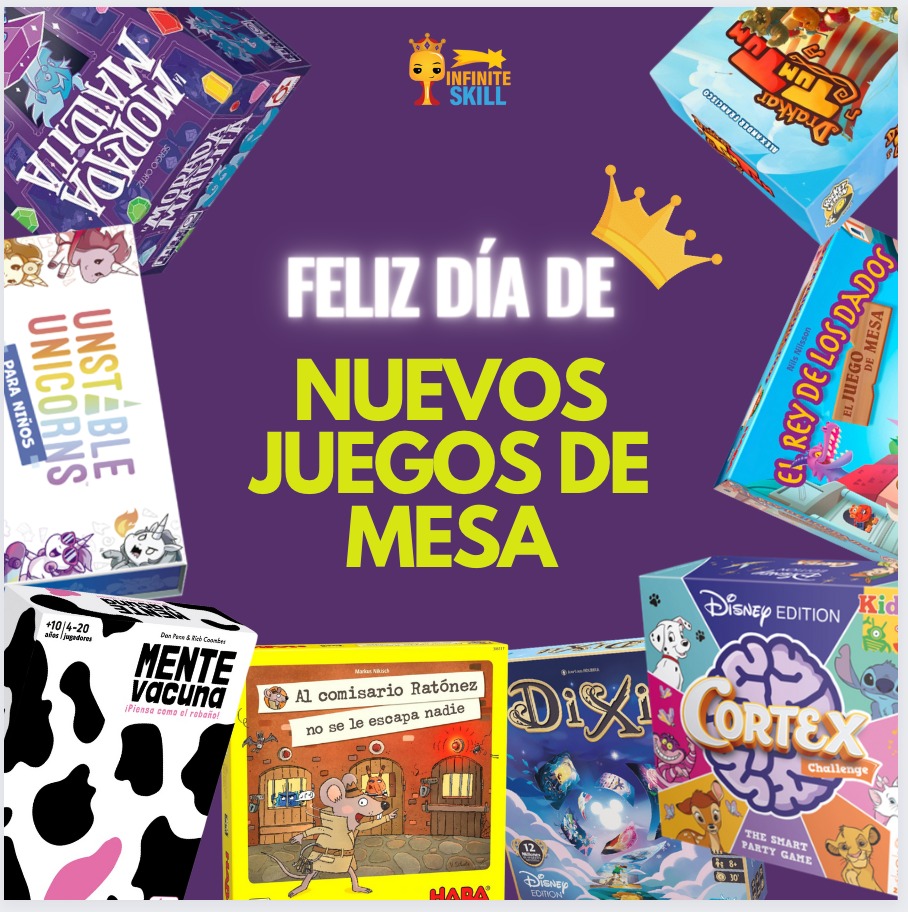 InfiniteSkillES's tweet image. ¡Genios lúdicos! ✨

El equipo de #nfiniteSkillES les desea un emocionante, ¡Día de Juegos Nuevos! 🎁 Esperamos que los #ReyesMagos2024 hayan cumplido sus deseos y que disfruten con alegría cada aventura envuelta en un regalo. 
¡Que la diversión esté siempre de su lado! 🥳🧩