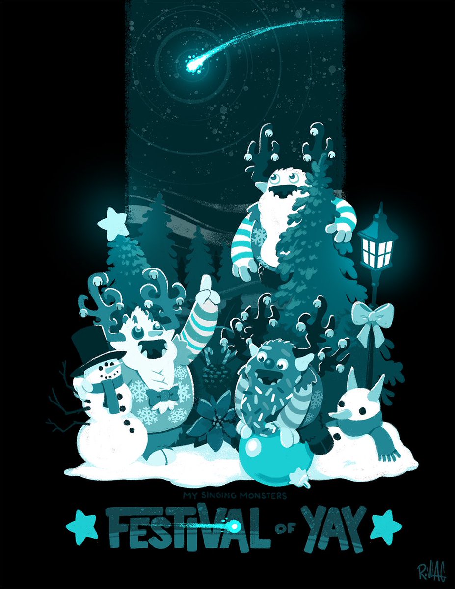 My most recent MSM art piece showcasing the Festival of Yay! I hope you had a great holiday, no matter what you’re celebrating!🎄