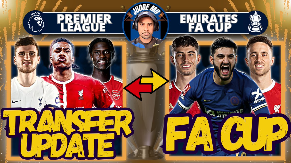Judge_Mo_'s tweet photo. 🚨Daily Update🚨Live⬇️⬇️
🎥Link👉👉https://t.co/GzsQrP3s2n
🔵Chelsea Smash Preston #CHEPRE Fa Cup Preview
🔴Liverpool Want Olise NOW
🔁Werner ➡️ Tottenham ✅
🔁 Hanibal to Everton & Onana To Arsenal https://t.co/qJl7IzUxLp