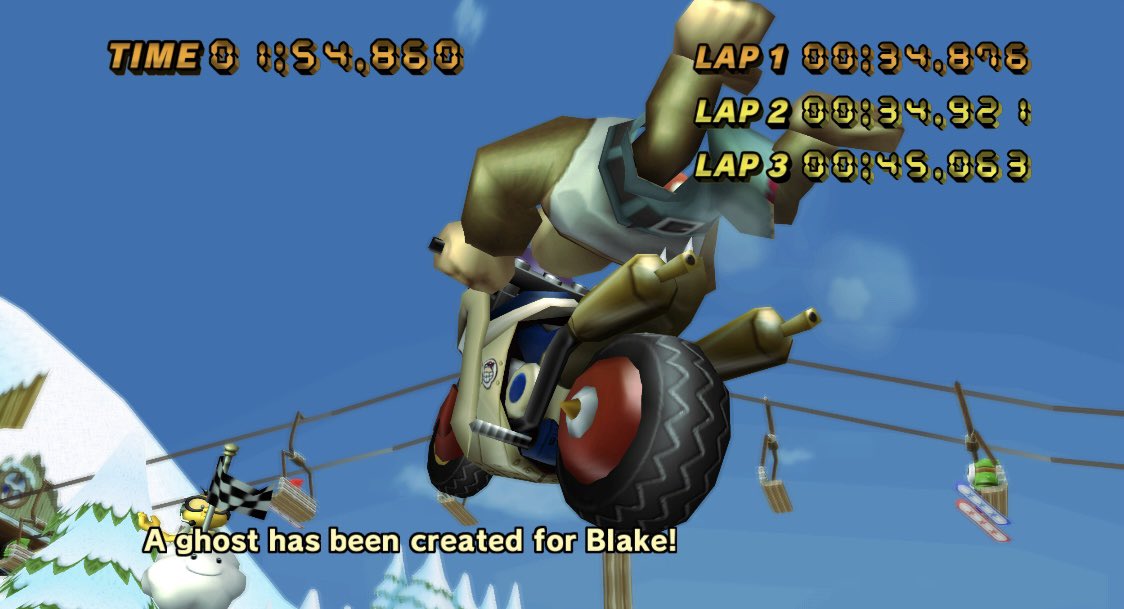 dksc4life's tweet photo. New best pace with a missed last trick lap 2.

I’m going to crush this track. https://t.co/D7eFv965NP