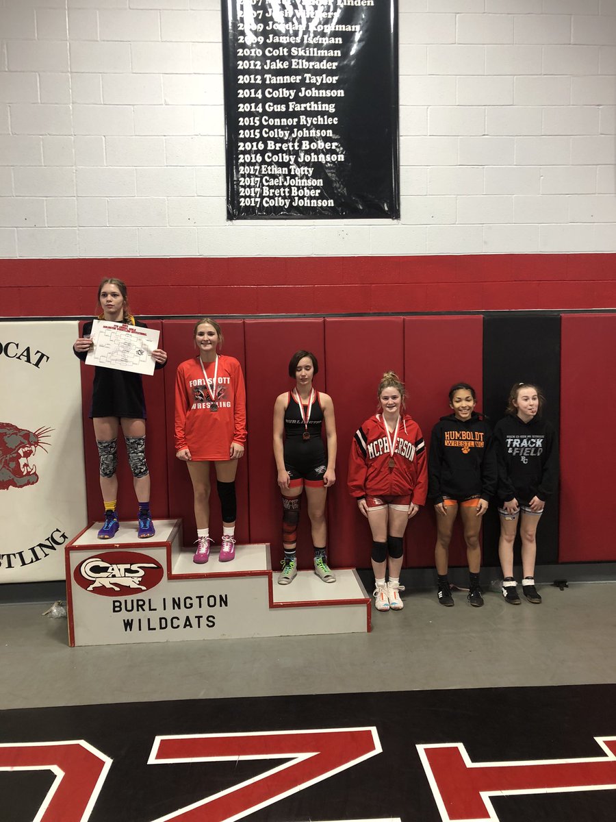 Tylee Wilson earning 4th place! Well done! OAM!