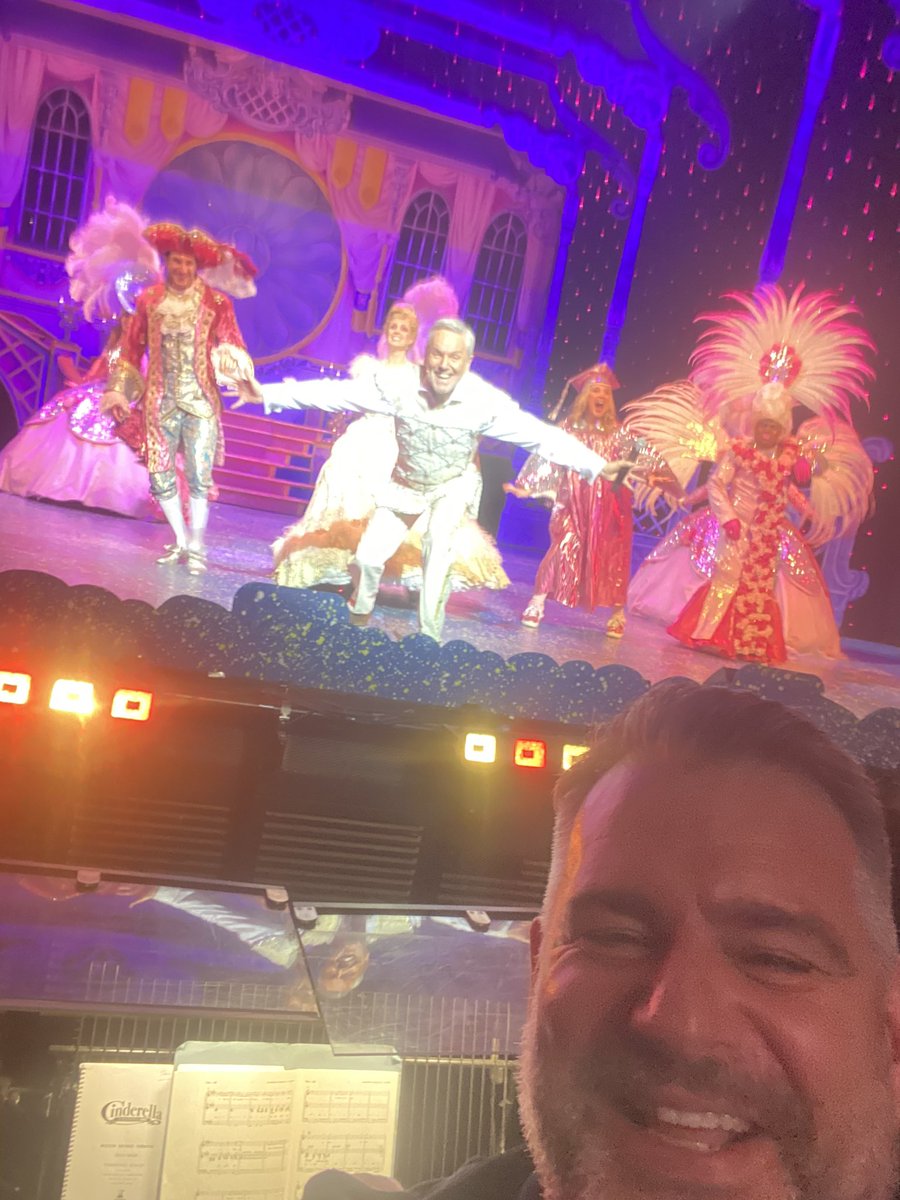 Not saying we was close @MKTheatre for the panto 😂😂 loved it @RealBrianConley and @LucyConley123 you guys where amazing along with a very talented cast big hugs xxx