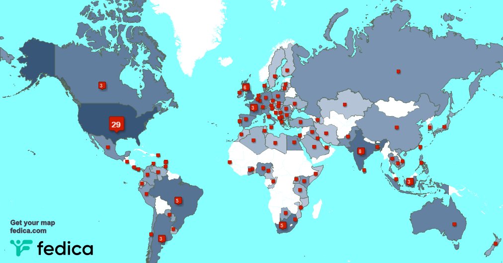 I have 2 new followers from USA last week. See fedica.com/!Mylove_PwCe