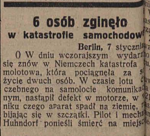 Wiadomosci_'s tweet photo. 7 stycznia 1934.
#Łódź Krew się lała obficie na zabawie tramwajarzy
 #Berlin Kto wie, o co chodzi w tej informacji?...
#Londyn Biblioteka grozy. Cos się dzieje z bibliotekarzami? 
#Kraków Rita Gorgonowa pisze list z więzienia https://t.co/nE0geib3Tp