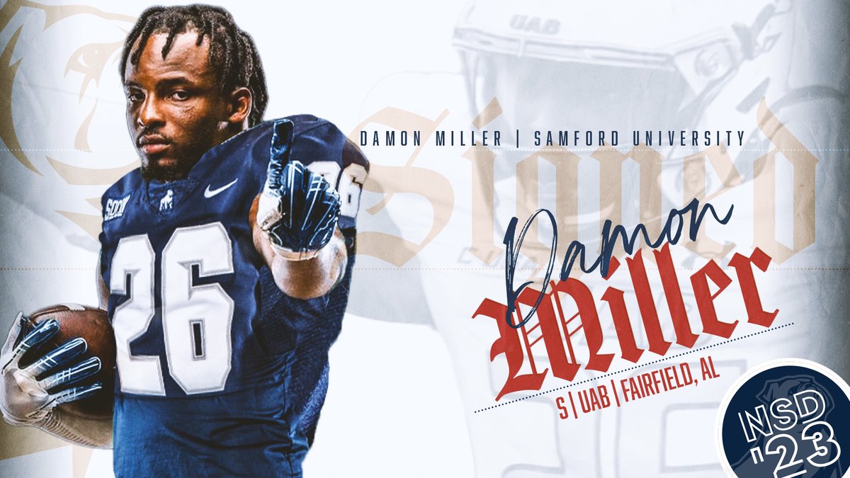 𝐒𝐈𝐆𝐍𝐄𝐃 📝🐶

Welcome to Birmingham, <a href="/DMillerSS10/">Damon Miller</a>‼️

#HatchAttack | #AllForSAMford