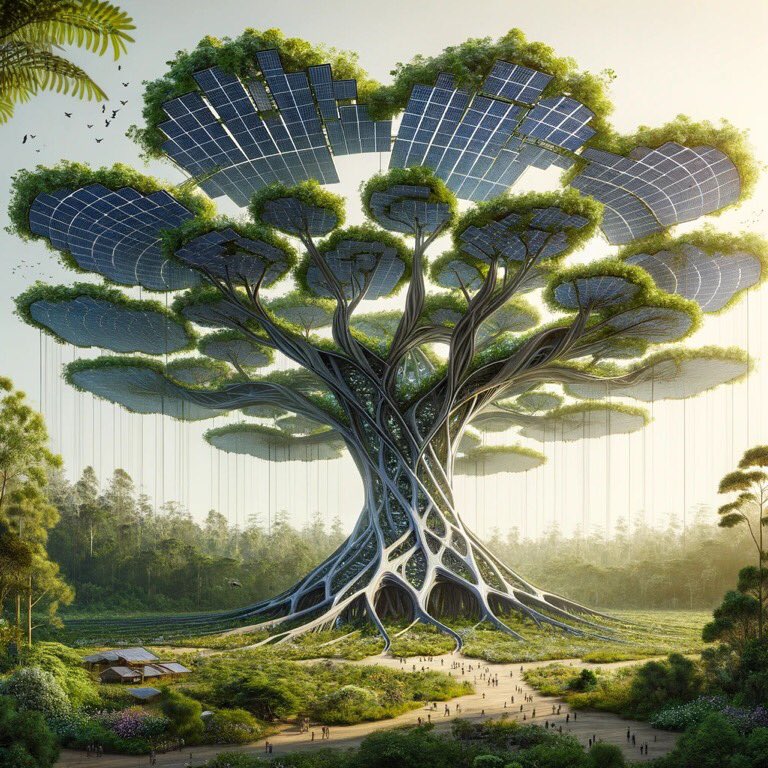 This <a href="/modvion/">Modvion</a> project had me thinking how we could blend the organic world with power generation. 

Image #2 is my favourite of <a href="/OpenAI/">OpenAI</a> <a href="/ChatGPTapp/">ChatGPT</a> ‘s image generation.

instagram.com/reel/C1txfRYvd…