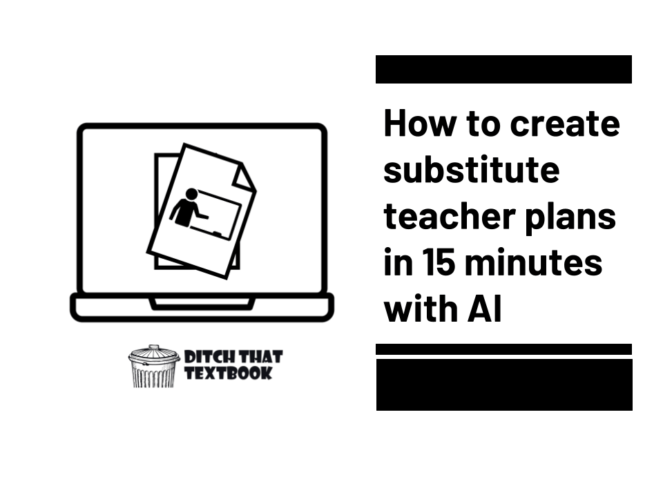 Need to create sub plans❓#AI can help.

sbee.link/9yq7hvkwgt  <a href="/jmattmiller/">Matt Miller 🗑️</a> 
#aiineducation #teachertwitter #educoach