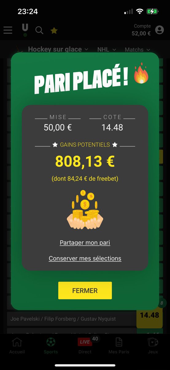 MhouTips's tweet photo. C’est la soirée des grosses cotes et de la réussite..

Vous voulez celui ci?

120♥️♻️ et c’est à vs

#TeamParieur https://t.co/5R18P8QW27