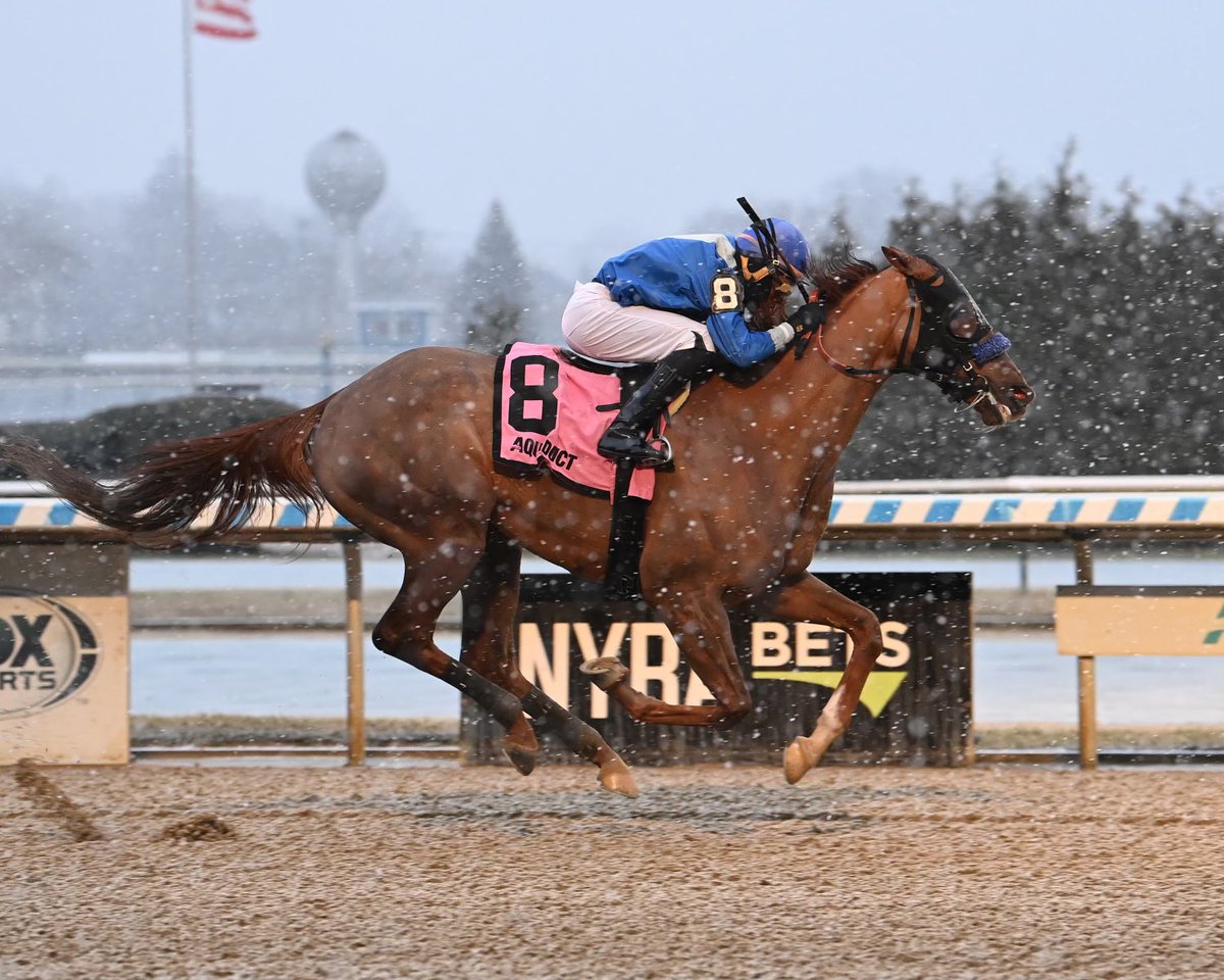 Can’t Beat Me and I taking the last in the snow ❄️ thank you to the connections for the opportunity 🙏