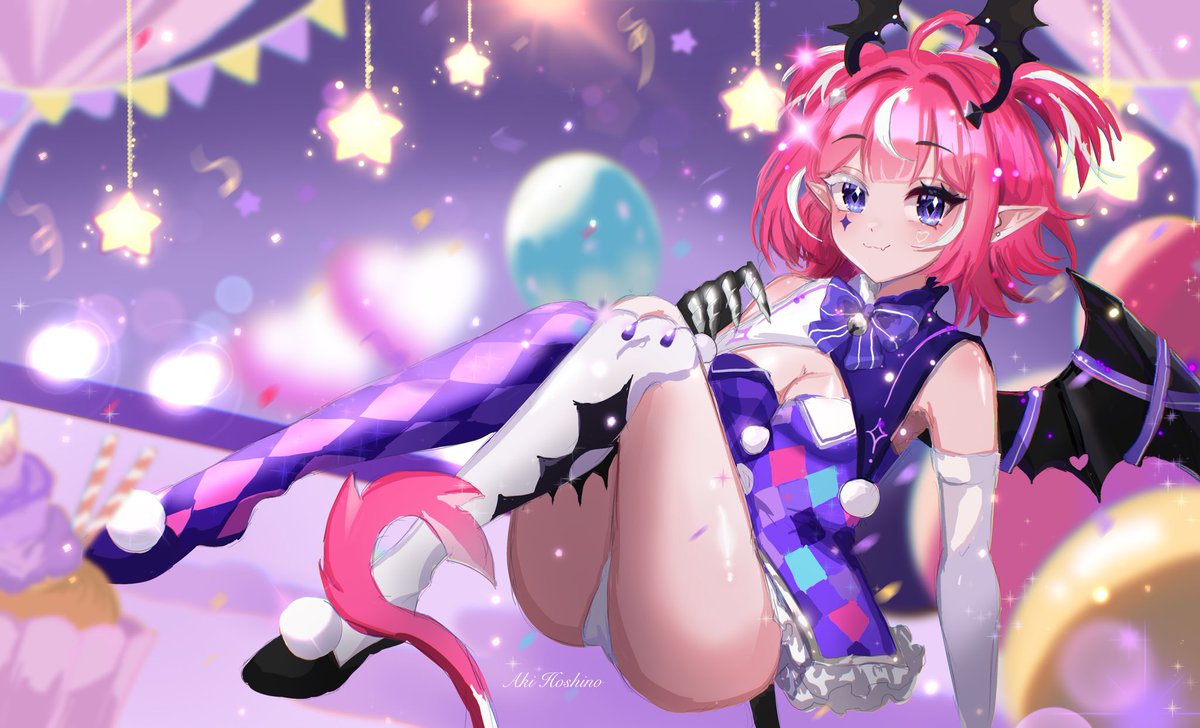 Aki_Hoshino_'s tweet photo. a little present 🎪🍿for #CAMILART 
RT's are appreciated! #イラスト https://t.co/ECr0IaYPNk
