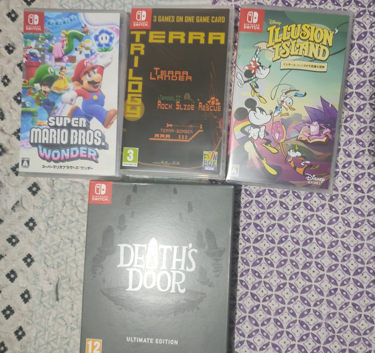 Hei__BK201's tweet photo. Primeros juegos del año (Nintendo Switch). https://t.co/quU9Nt4HRR
