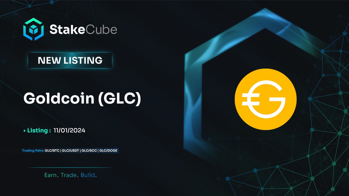 📢 New listing alert! @goldcoin will soon be listed on our Platform. Prepare yourself for the listing on 11/01/2024. #CryptoNews #Listing #Goldcoin