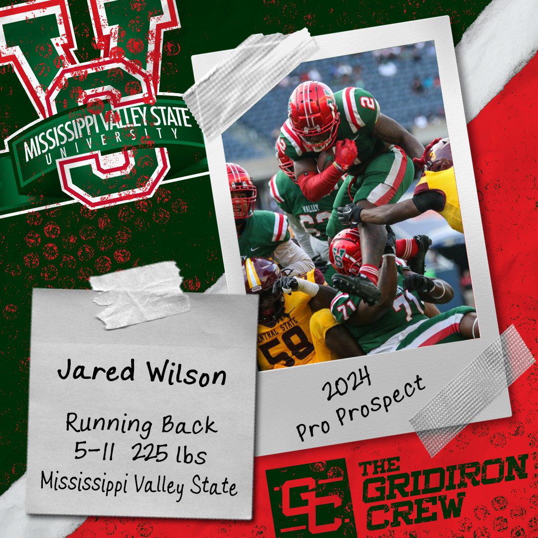 ⚠️ Attention Pro Scouts, Coaches, and GMs ⚠️ You need to look at 2024 Pro Prospect, Jared Wilson @_IAmSpiff_, a RB/FB/ST from @MSValleyFB 👀 See our Interview: thegridironcrew.com/jared-wilson-2… #2024ProProspect #DraftTwitter #NFLDraft #NFL #CFLDraft #CFL #ProFootball 🏈