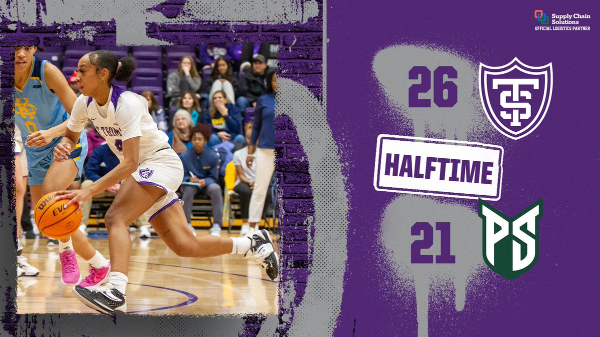 We've reached halftime still in the lead!!💪

#RollToms #SummitWBB