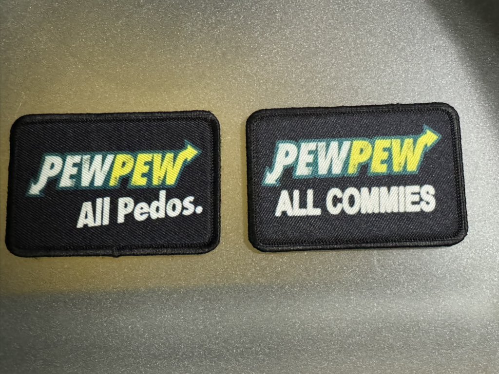 PhilTheAssyrian's tweet photo. My new range bag patches came in today. And I effing love them. 

#RangeDay #RifleBag #Rifles #AR15 #PewPew #2ndAmendment #2A https://t.co/qbjFdcfrki