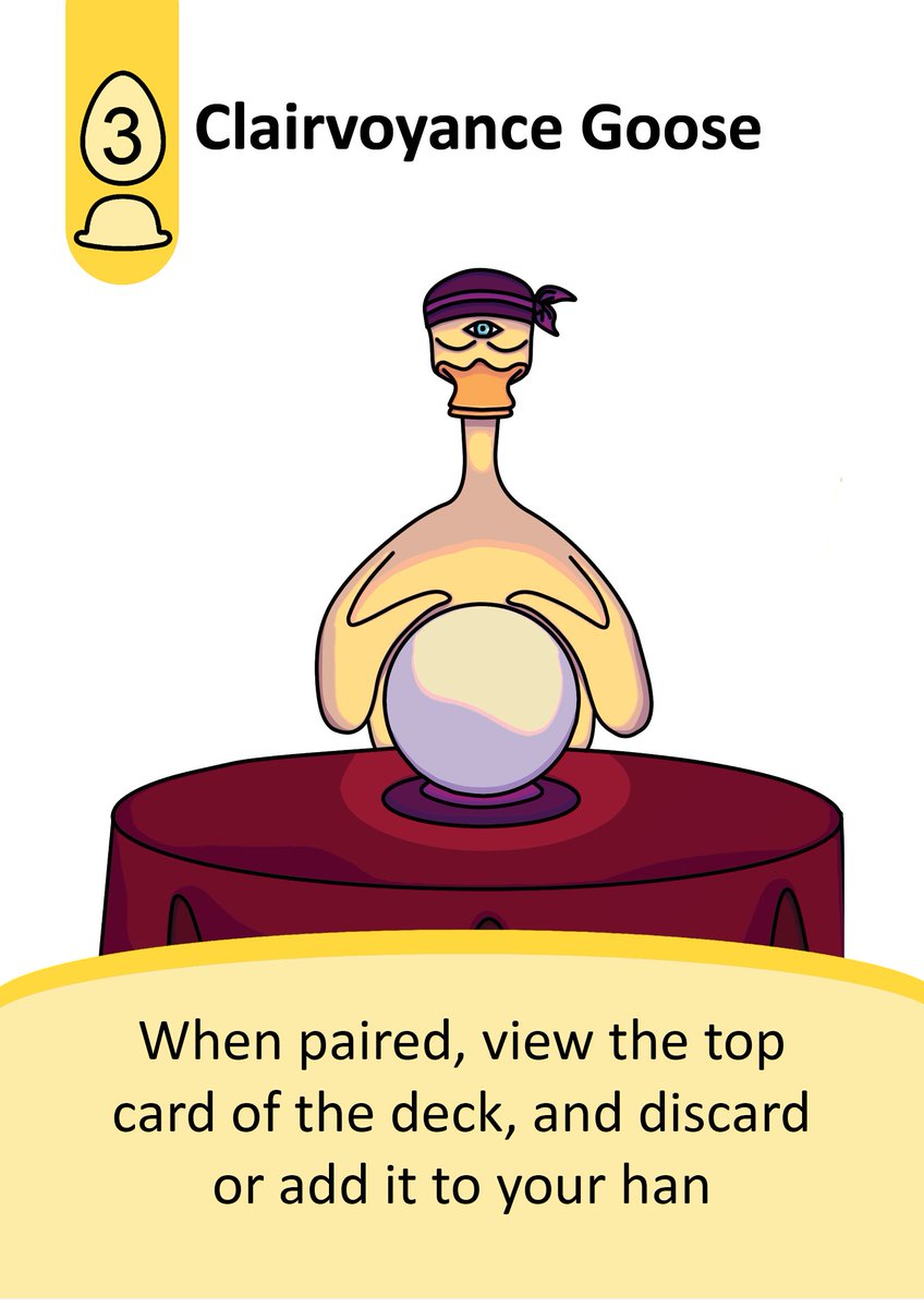 Look into the future #bgg #boardgame #boardgames #tabletopgames #tabletopgaming #digitalartwork #cartoon #goose #gamedesign