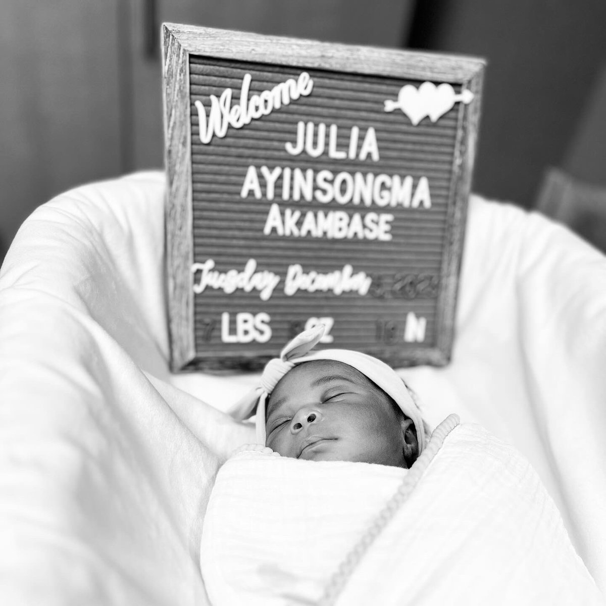 Speaking of birthdays, I was blessed to receive the best gift ever. She arrived exactly one month ago … my beautiful baby girl #2 Julia Ayinsongma 💕💕💕

Her middle name means ‘God helps me’ in Joseph’s local language from Northern Ghana.