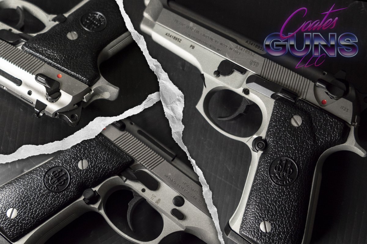 CoatesGunsLLC's tweet photo. The Beretta 92FS has been setting the standards for best military, police and tactical pistol for over a quarter century.  #beretta #beretta92 

https://t.co/7O8npT9ZlC https://t.co/qCqwA3nZrl