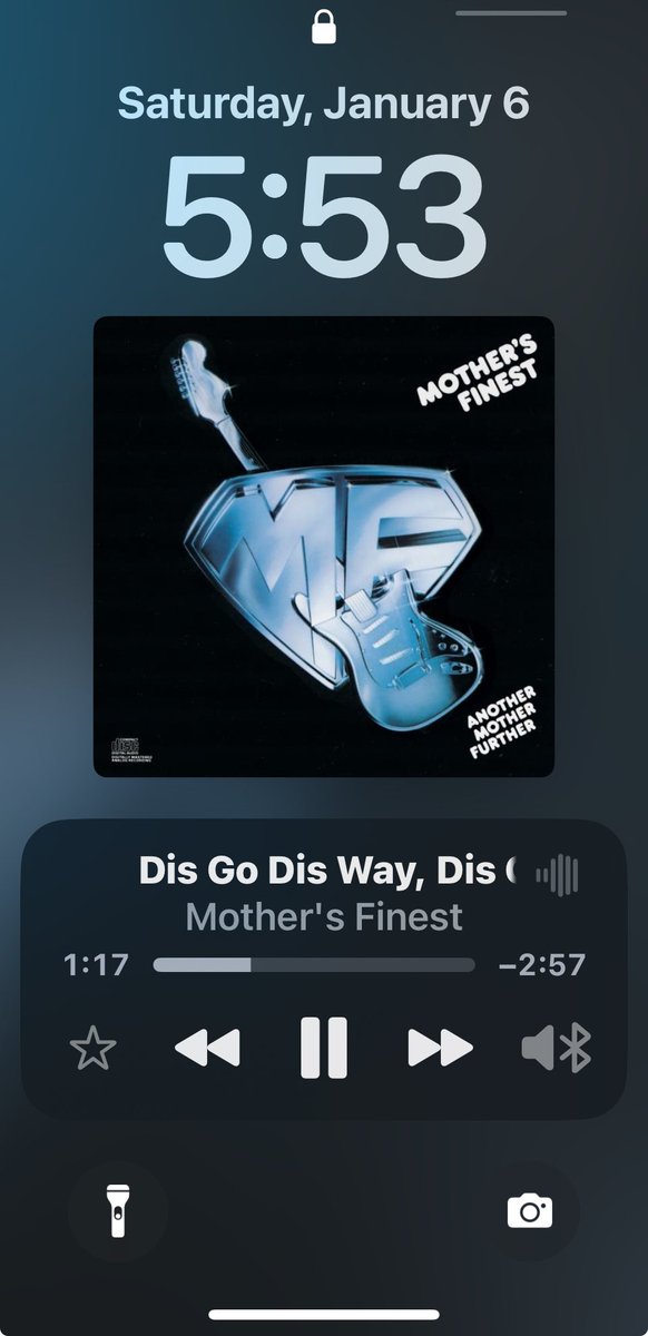 Best Georgia band ever. Prove me wrong. #NowPlaying #MothersFinest